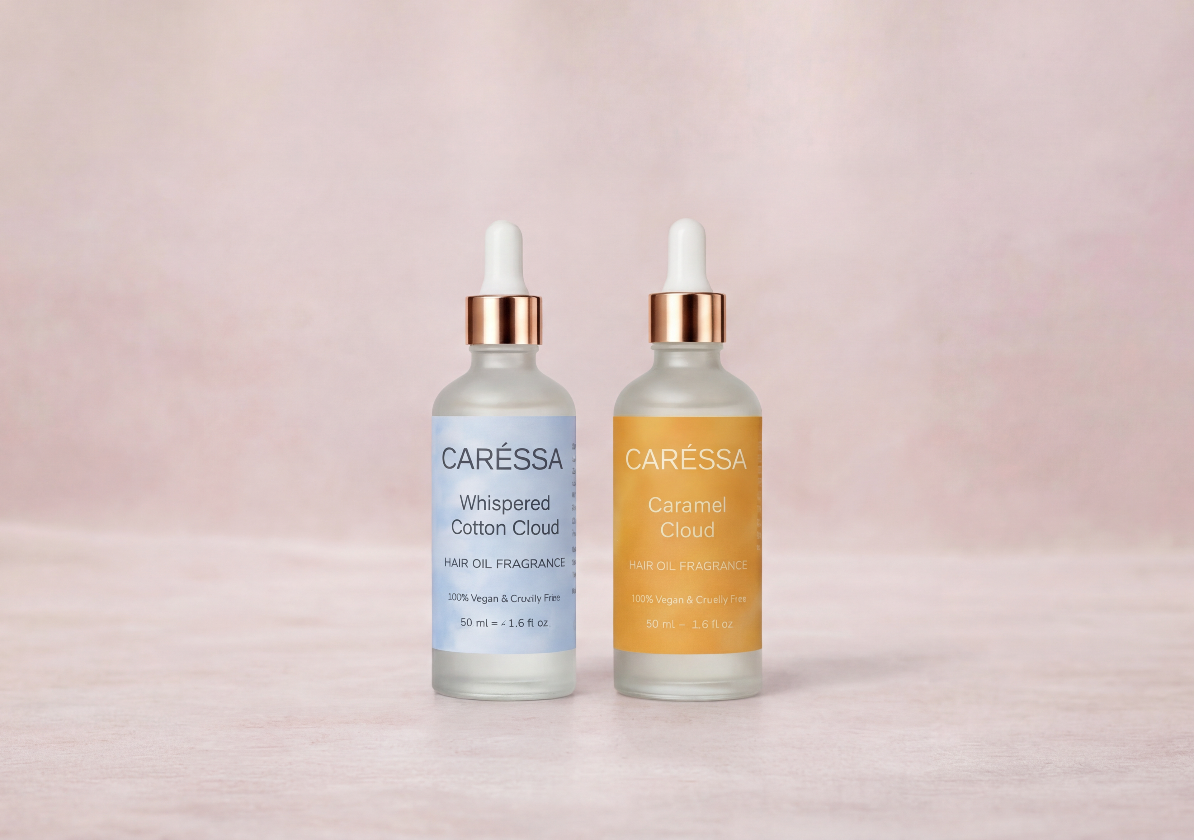 Håroljedoft Presentset - Caramel Cloud + Whispered Cotton Cloud