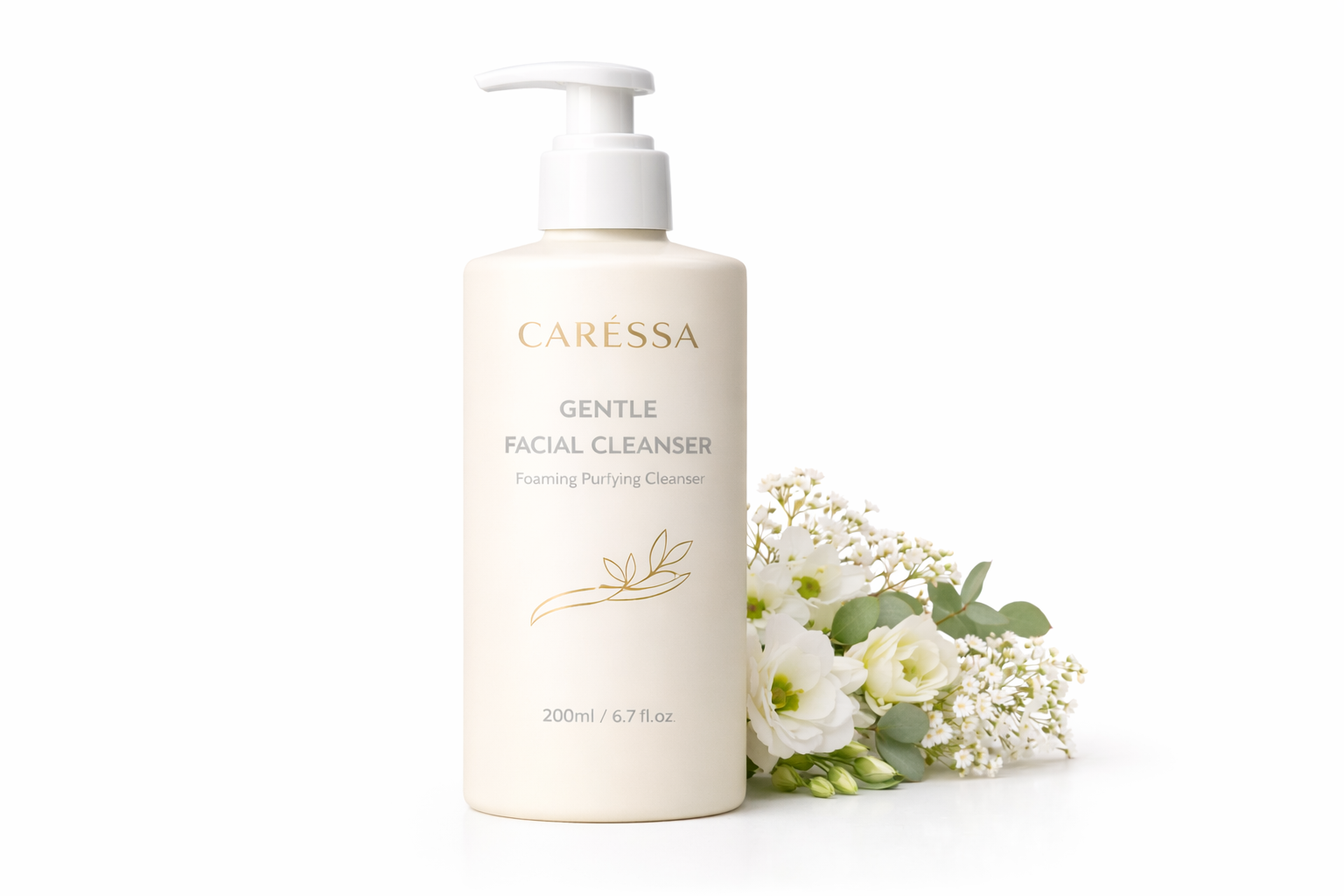 CARÉSSA GENTLE FACIAL CLEANSER – Foaming Purifying Cleanser, 200ml