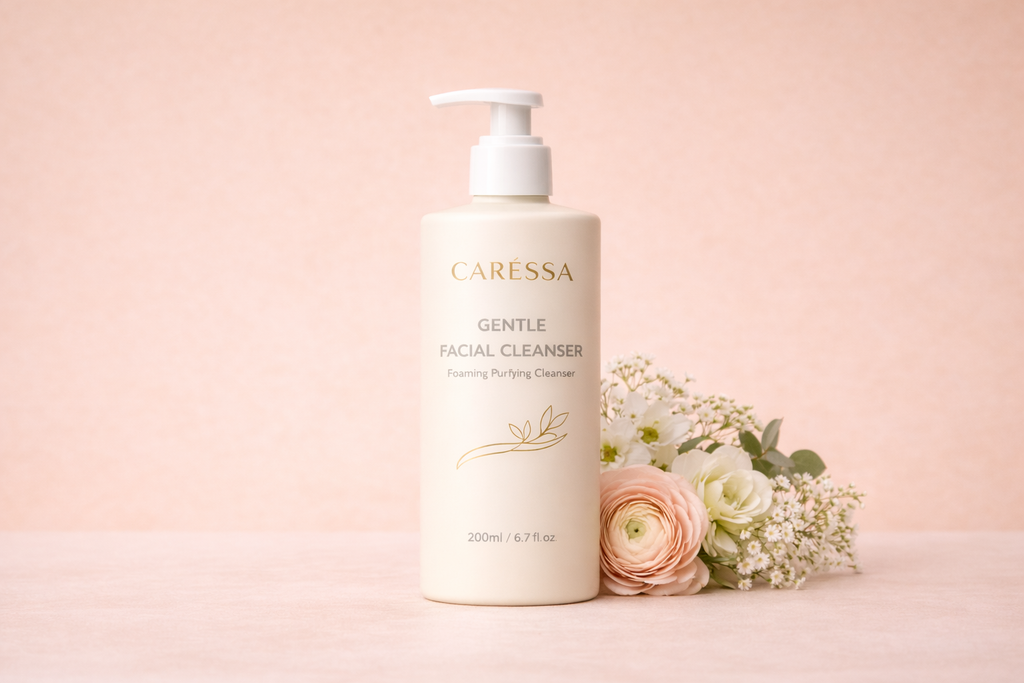 CARÉSSA GENTLE FACIAL CLEANSER – Foaming Purifying Cleanser, 200ml