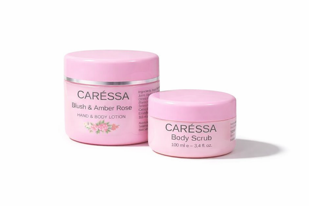 Body Lotion + Scrub Presentset