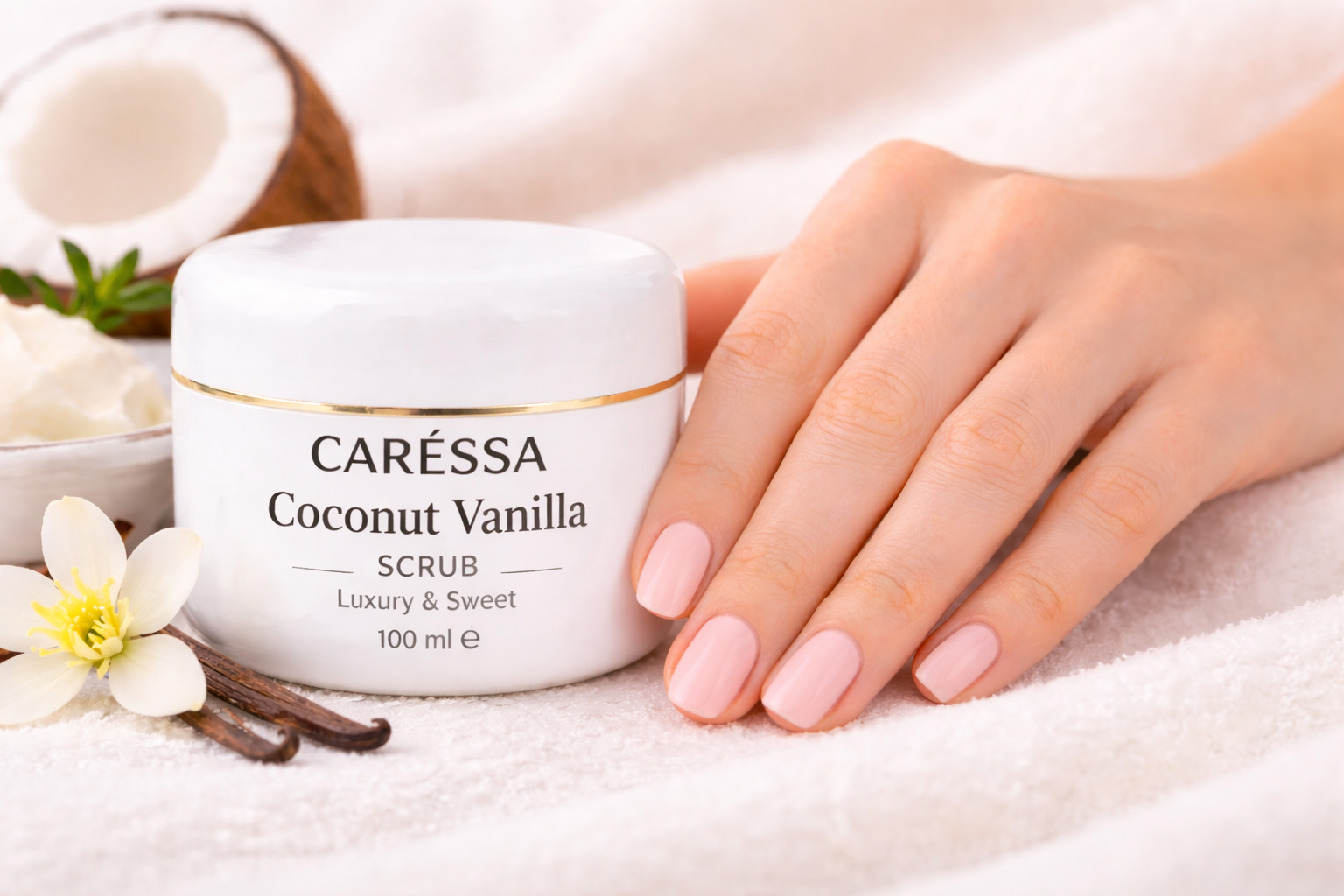 Coconut Vanilla – Body Scrub (100 ml)