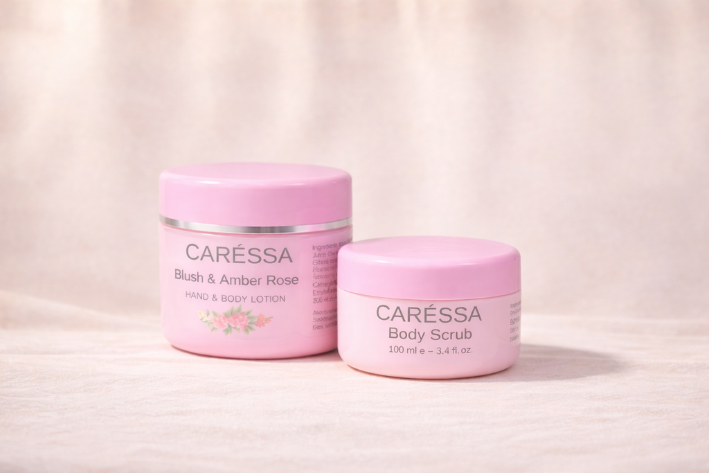 Body Lotion + Scrub Presentset